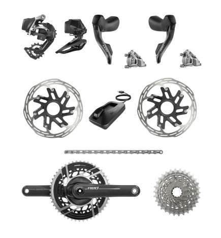 SRAM RED AXS 2x12 Gruppe - 50 37 Zähne