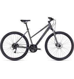 CUBE NATURE - Women Cross Bike - 2023 - graphite   black