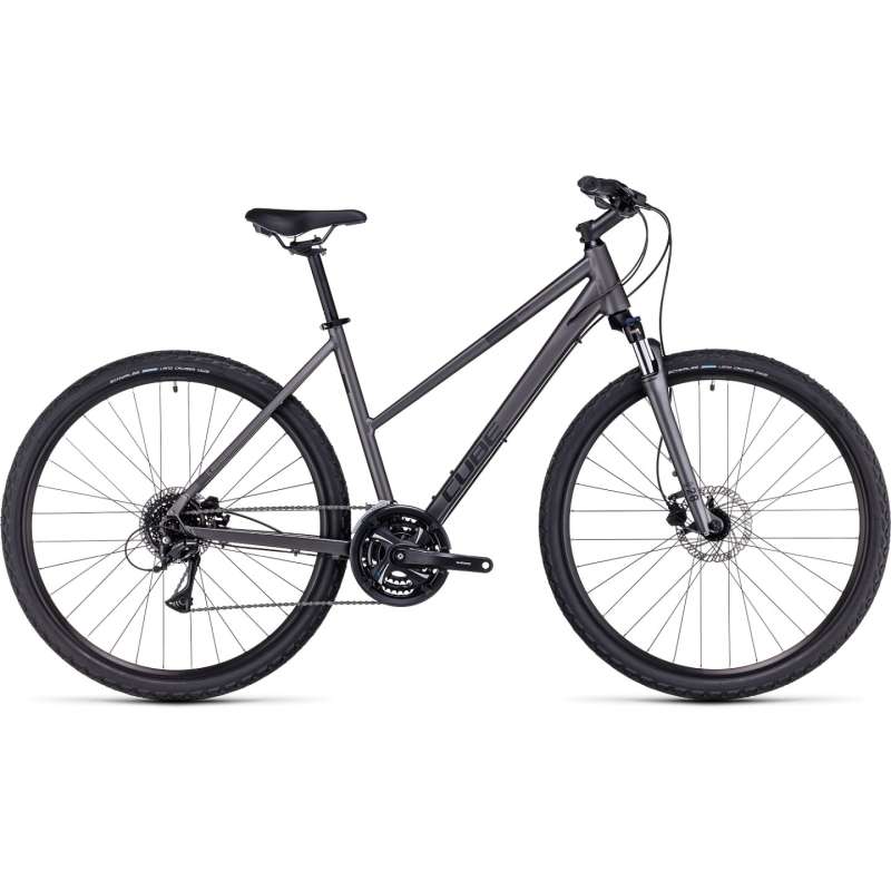 CUBE NATURE - Women Cross Bike - 2023 - graphite / black