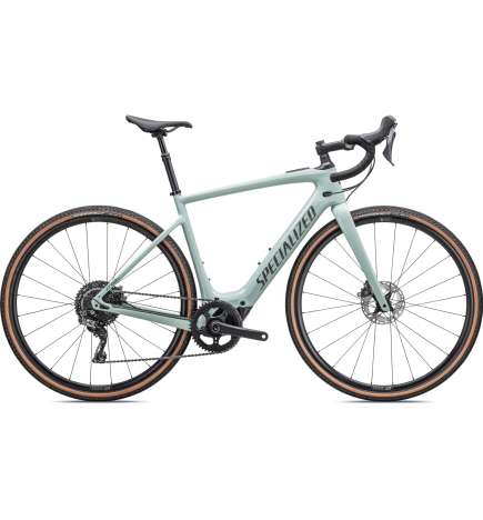 Specialized Bici Elettrica Gravel Carbonio - TURBO CREO SL COMP CARBON EVO - 2023 - white sage / smoke