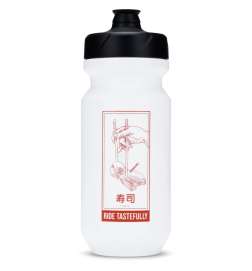 CUBE Flow Fietsfles 500ml - white n red