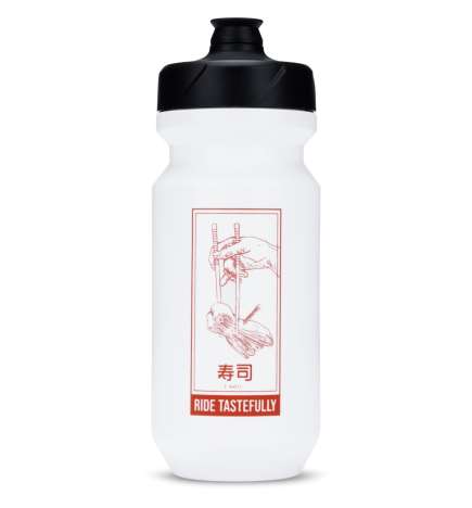 CUBE Flow Bottle 500ml - white n red