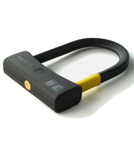 tex-lock D-Lock 140x85mm - black