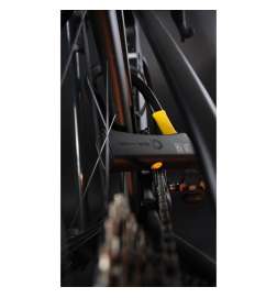 tex-lock D-Lock Bügelschloss 140x85mm - schwarz