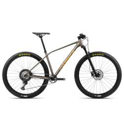 Orbea ALMA H30 Mountain Bike - 2024 - Taupe Brown (matt) - Mango (gloss)