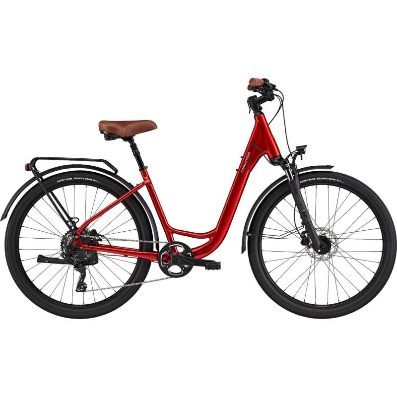 Cannondale ADVENTURE EQ - 27.5" City Bike mit Tiefeinstieg - 2024 - candy red