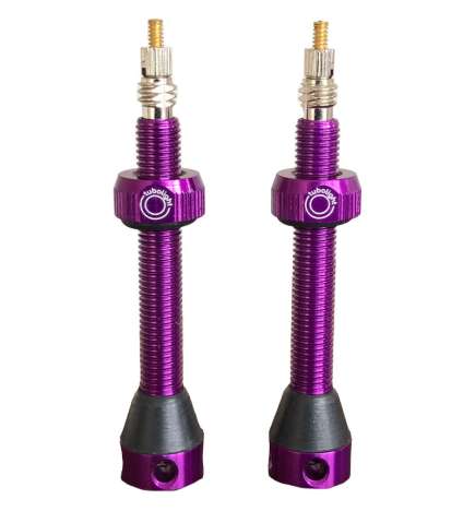 Tubolight Set de Valvole Tubeless - 50mm (Paio) - lilla