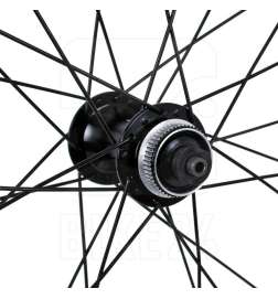 DT Swiss CRC 1400 SPLINE 24 Vorderrad - Carbon | Hookless | Centerlock - 12x100mm - schwarz