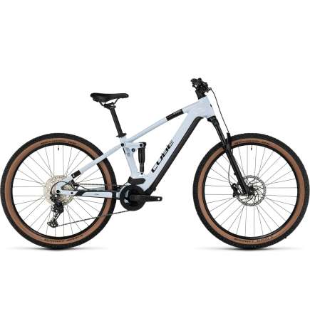 CUBE Mountainbike Elettrica - STEREO HYBRID 120 Pro 625 - 2024 - 27.5" - flashwhite / black