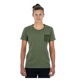 CUBE T-Shirt Femme - Organic Pedal - olive