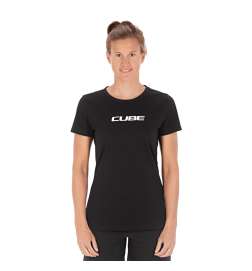 CUBE Organic Classic Logo T-Shirt Women - black