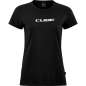 CUBE Camiseta Mujer - Organic Classic Logo - negro