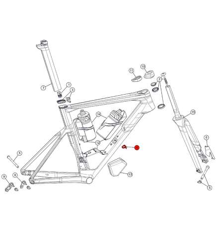 BMC Cable Guide  22 for Timemachine 01 Road (MY 2019) - 301637
