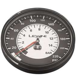 Lezyne 220psi Manómetro 3.5  para Standard Bomba de Pie