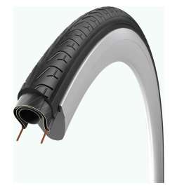 Schwalbe Road Cruiser Plus Active Wired Tire - 28x1.40 Inches - Black-Reflex