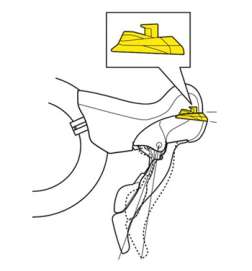 Shimano Hand Adjustment Block left for Ultegra ST-6700 STI