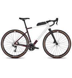 FOCUS ATLAS 6.8 - Gravel Bike - 2024 - White   Mahagonyred glossy