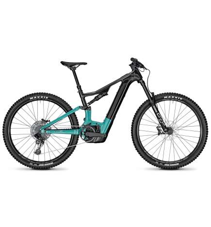 FOCUS JAM² 8.7 - 29  Carbon MTB E-Bike - 2023 - Carbon Raw   Bluegreen