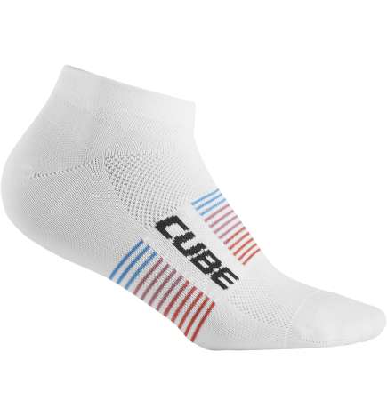 CUBE Chaussettes - TEAMLINE Low Cut - blanc