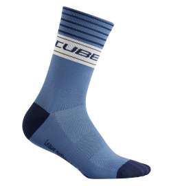 CUBE Blackline High Cut Socks - blue