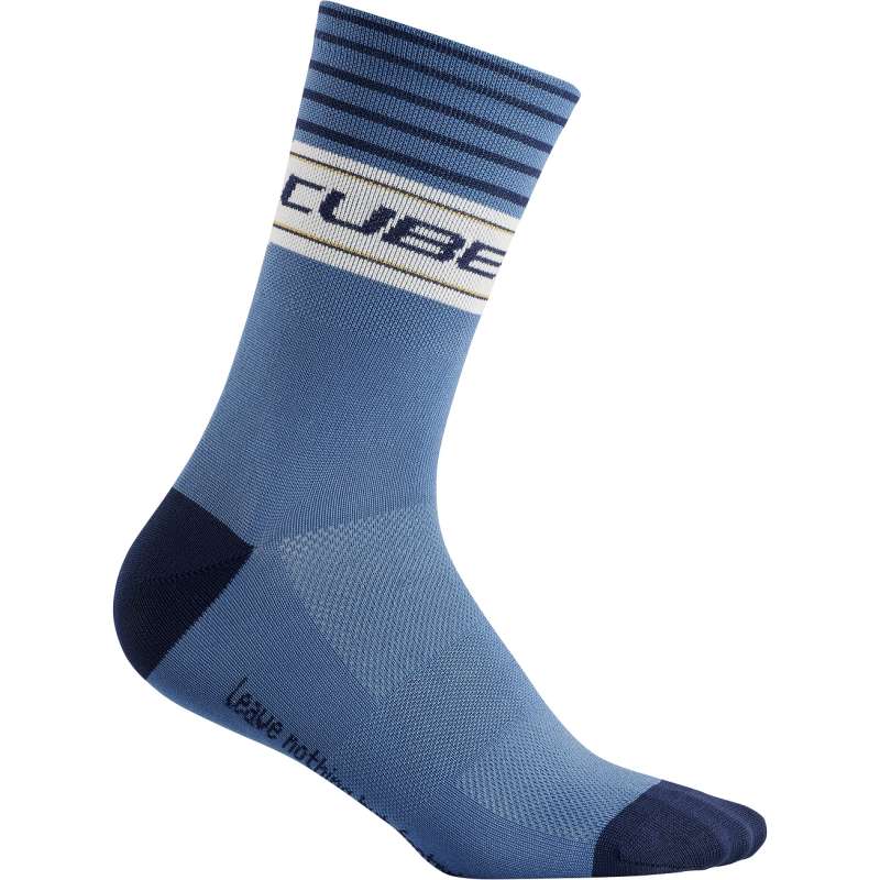 CUBE Blackline High Cut Socks - blue
