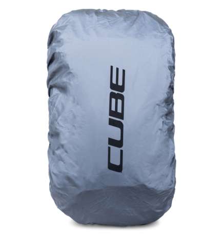 CUBE Raincover Small - grey reflective