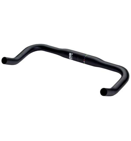 Cinelli Lola Bullhorn Handlebar 31.8 - Matt black anodized