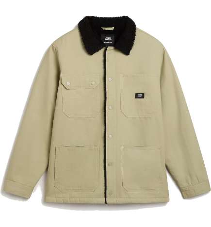 Vans Giacca Uomo - Drill Chore Coat Sherpa - S - beige