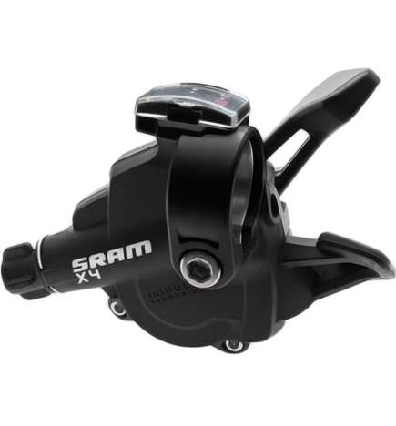 SRAM X3 | X4 8-Speed Trigger Shifter - front 3-speed
