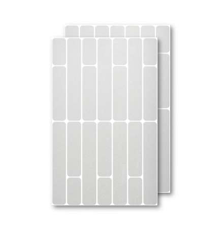 Luxshield Pegatina Reflectante Stripes - plata