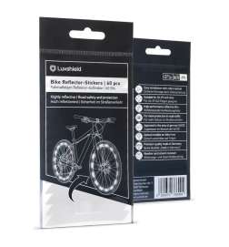 Luxshield Reflective Rim Stickers - 60 pieces - Silver