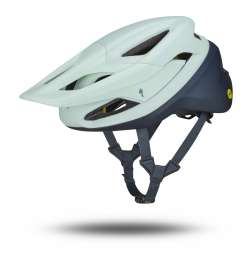 Specialized Camber MTB Helmet - White Sage Deep Lake Metallic