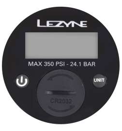Lezyne 350psi Digital Manómetro 2.5  para Bomba de Pie