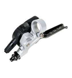 Brompton Gear Lever 2-speed (left) with integrated Brake Lever - silver