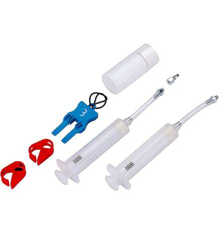 BBB Cycling BleedKit BBS-102 Disc Brake Kit for SRAM - transparent