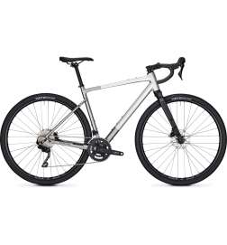 FOCUS ATLAS 6.7 - Gravel Bike - 2024 - Nepalsilver glossy   Steelgrey glossy