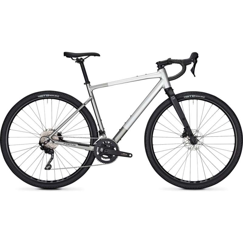 FOCUS ATLAS 6.7 - Gravelbike - 2024 - Nepalsilver glossy / Steelgrey glossy