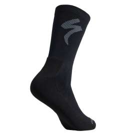 Specialized Chaussettes - PrimaLoft  Lightweight Tall Logo - noir