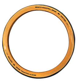 Brompton 16  One Folding Tyre by Schwalbe - 35x349 - Tanwall