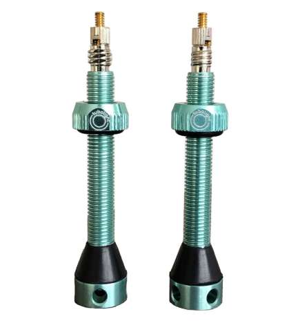 Tubolight Set de Valvole Tubeless - 50mm (Paio) - turchese