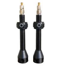 Tubolight Set de Valvole Tubeless - 50mm (Paio) - nero