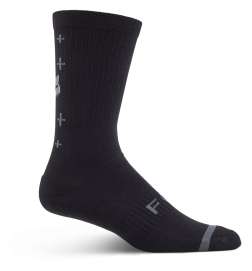 FOX Defend 8  MTB Socks - Lunar - black