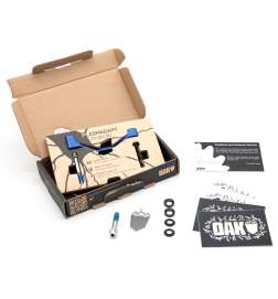 OAK Components Plasmadapt - Postmount Adapter - 180-203mm - blue