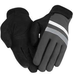 Rapha Brevet Reflective Gloves - black