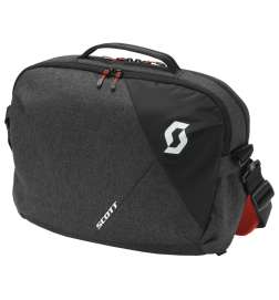 SCOTT Messenger 18 Bag - dark grey red clay