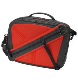 SCOTT Messenger 18 Bag - dark grey red clay