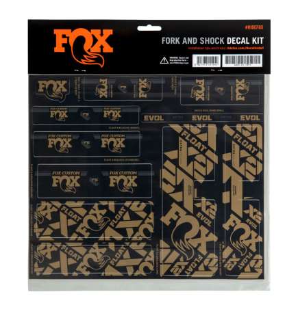 FOX CUSTOM Decal Kit for Fork   Rear Shock - Kashima