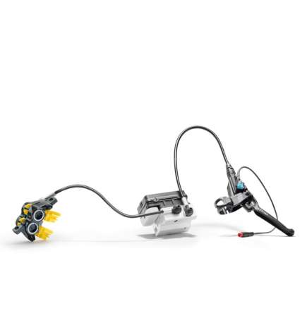 Bosch ABS Service-Kit BAS100 Incl. Leva e Ganasce del Freno ABS100R diritto - 350/600