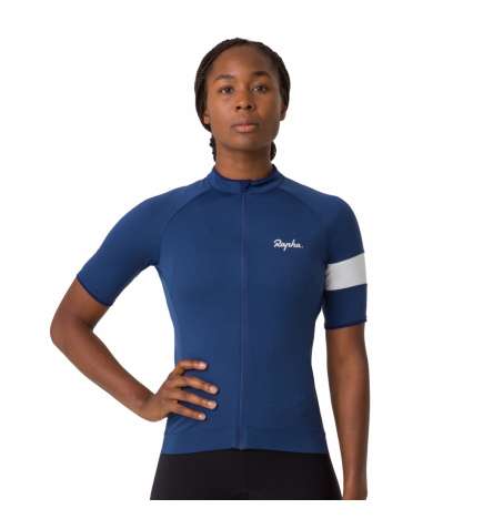 Rapha Core Short Sleeve Jersey Women - navy marl