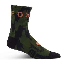FOX Ranger 6  MTB Socks - Swarmer - dark sage